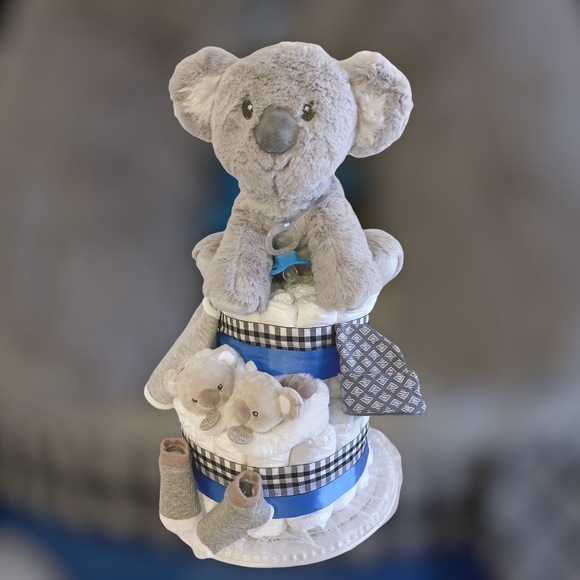 Koala Diaper Cake Koala Themed